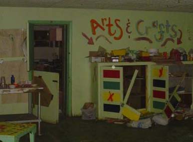 The basement as we got it