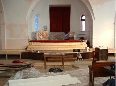 See the pulpit changing?