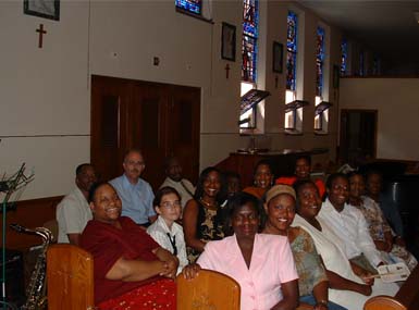 Our Choir out for Ministry