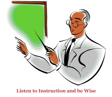 Listen and be Wise